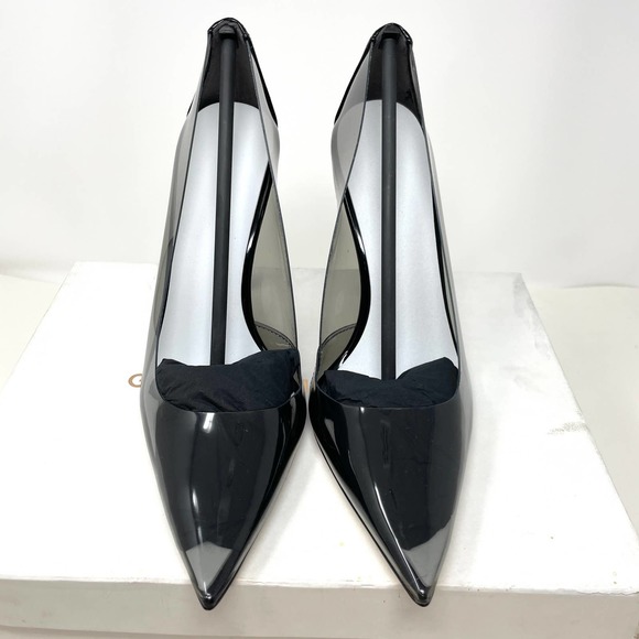 Good American Cinder-F*CKING-RELLA Pump In Light Smoke Size 8 New - Picture 10 of 17